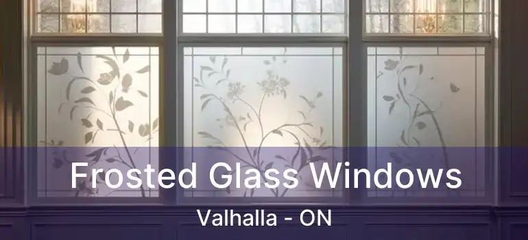  Frosted Glass Windows Valhalla - ON