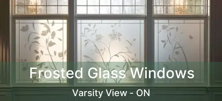  Frosted Glass Windows Varsity View - ON