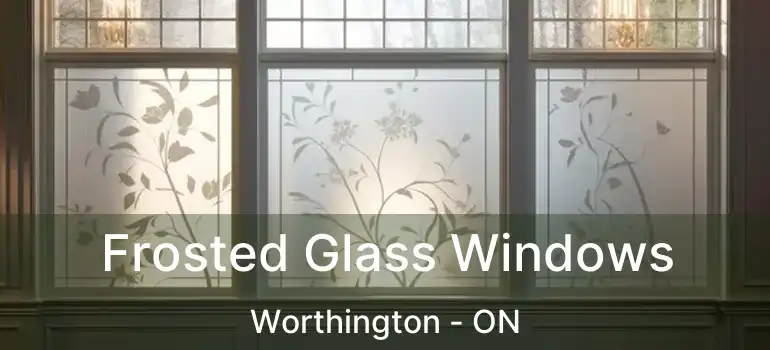  Frosted Glass Windows Worthington - ON