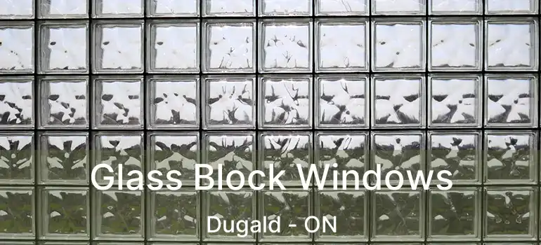  Glass Block Windows Dugald - ON