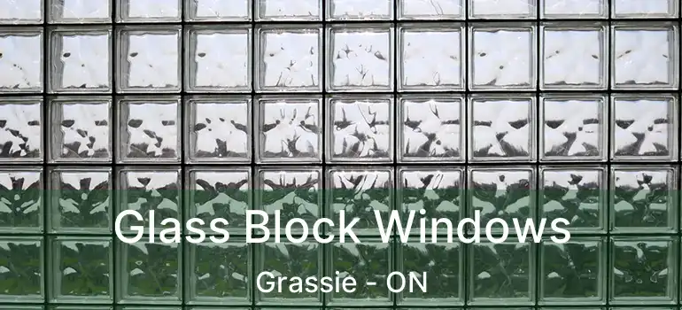  Glass Block Windows Grassie - ON