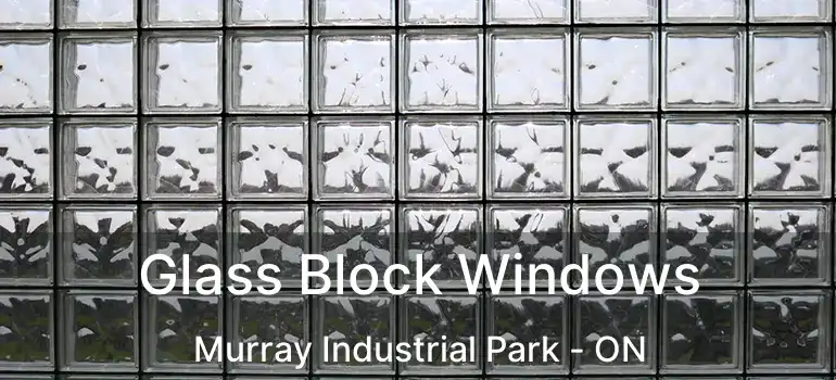  Glass Block Windows Murray Industrial Park - ON