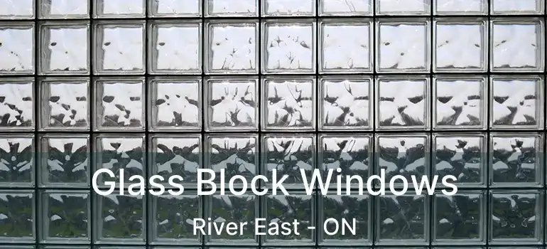  Glass Block Windows River East - ON