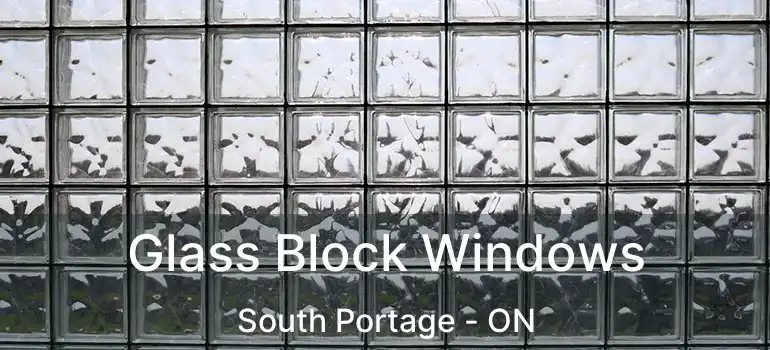  Glass Block Windows South Portage - ON