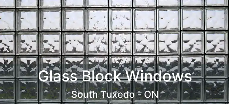  Glass Block Windows South Tuxedo - ON