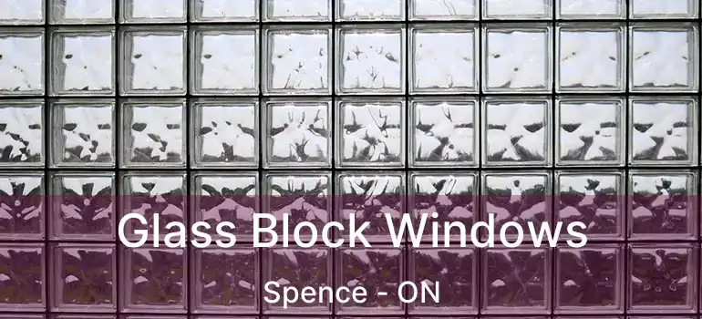  Glass Block Windows Spence - ON