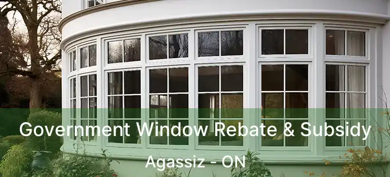  Government Window Rebate & Subsidy Agassiz - ON
