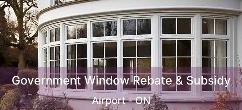  Government Window Rebate & Subsidy Airport - ON