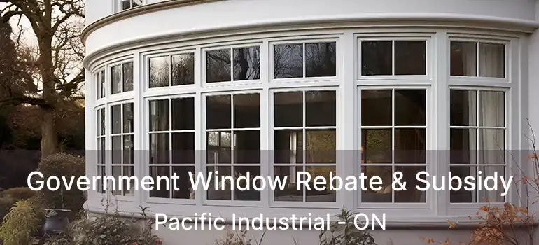  Government Window Rebate & Subsidy Pacific Industrial - ON