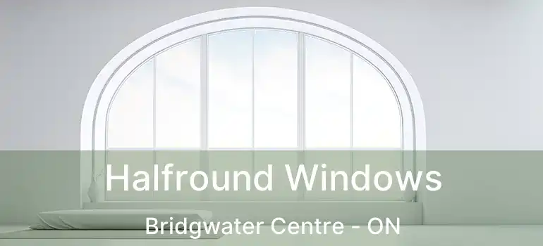  Halfround Windows Bridgwater Centre - ON