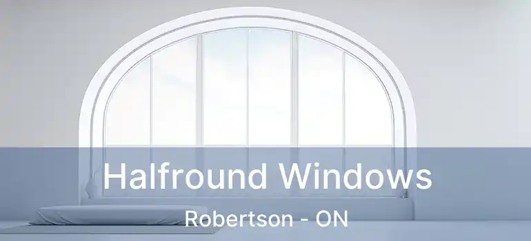  Halfround Windows Robertson - ON