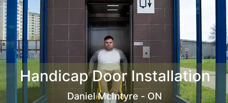  Handicap Door Installation Daniel McIntyre - ON