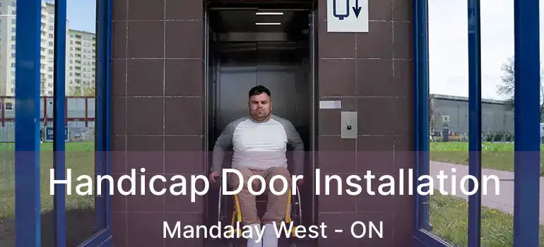  Handicap Door Installation Mandalay West - ON