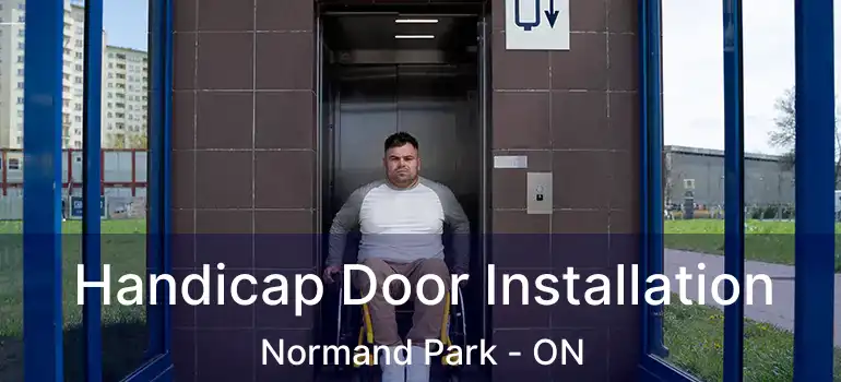  Handicap Door Installation Normand Park - ON