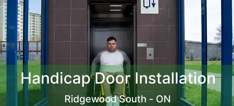  Handicap Door Installation Ridgewood South - ON