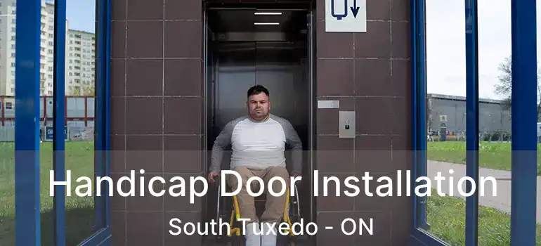  Handicap Door Installation South Tuxedo - ON