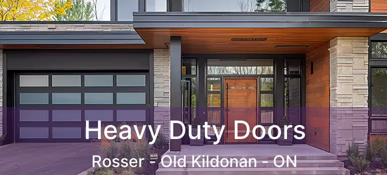  Heavy Duty Doors Rosser - Old Kildonan - ON