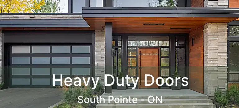  Heavy Duty Doors South Pointe - ON