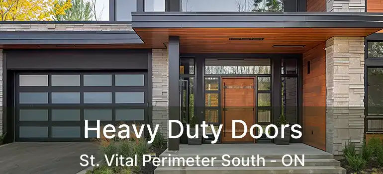  Heavy Duty Doors St. Vital Perimeter South - ON