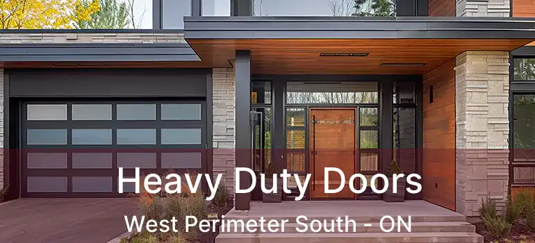  Heavy Duty Doors West Perimeter South - ON