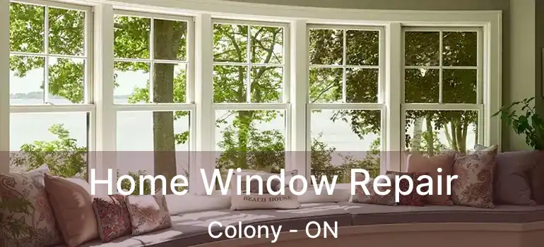  Home Window Repair Colony - ON