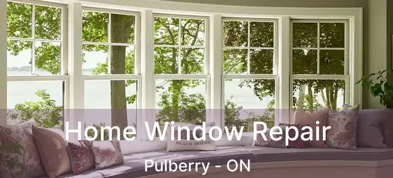  Home Window Repair Pulberry - ON