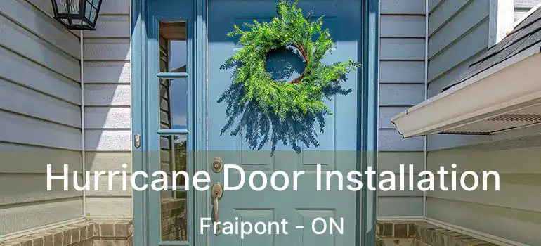  Hurricane Door Installation Fraipont - ON