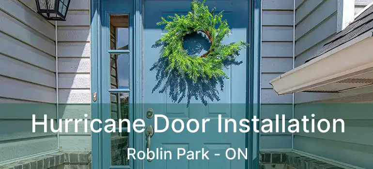  Hurricane Door Installation Roblin Park - ON