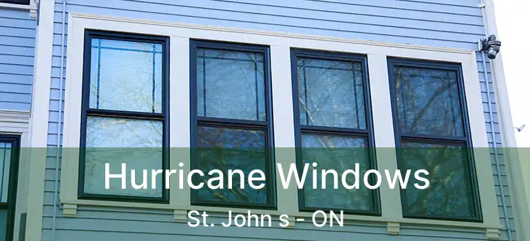  Hurricane Windows St. John s - ON