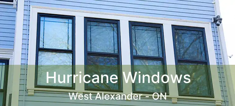  Hurricane Windows West Alexander - ON