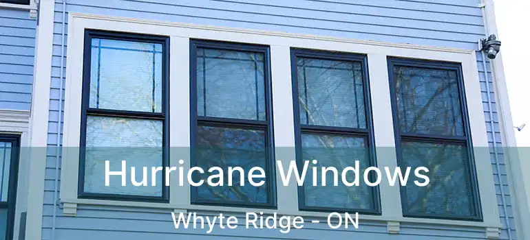  Hurricane Windows Whyte Ridge - ON