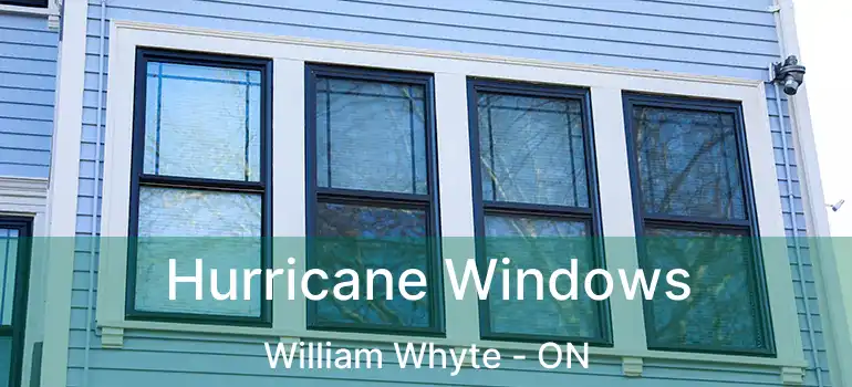  Hurricane Windows William Whyte - ON