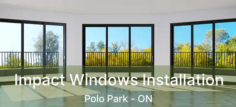  Impact Windows Installation Polo Park - ON
