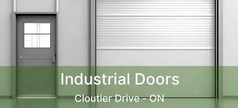 Industrial Doors Cloutier Drive - ON