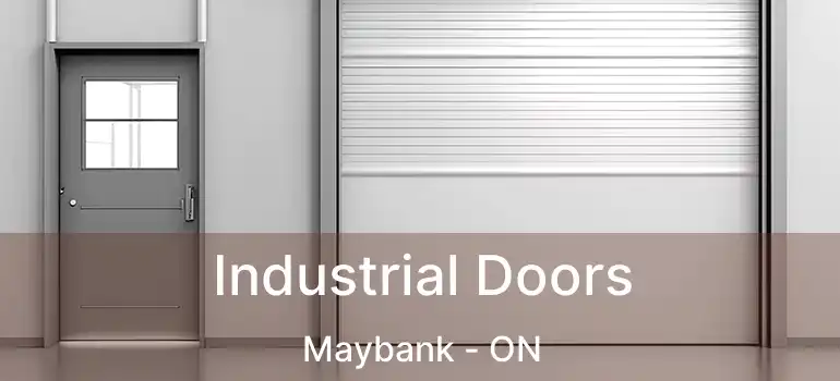  Industrial Doors Maybank - ON