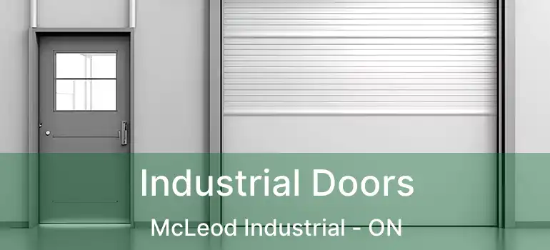  Industrial Doors McLeod Industrial - ON