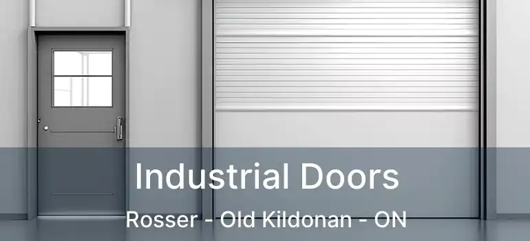  Industrial Doors Rosser - Old Kildonan - ON