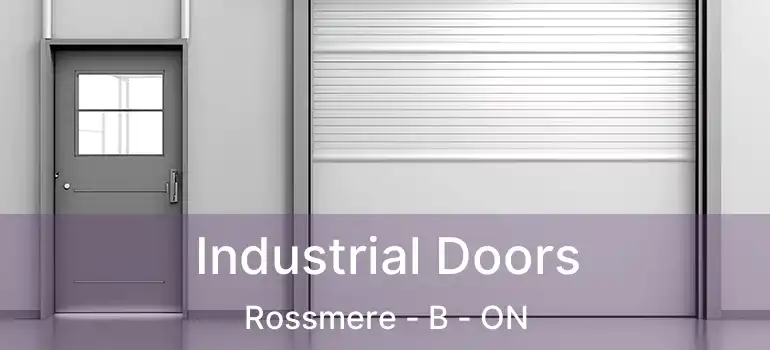  Industrial Doors Rossmere - B - ON