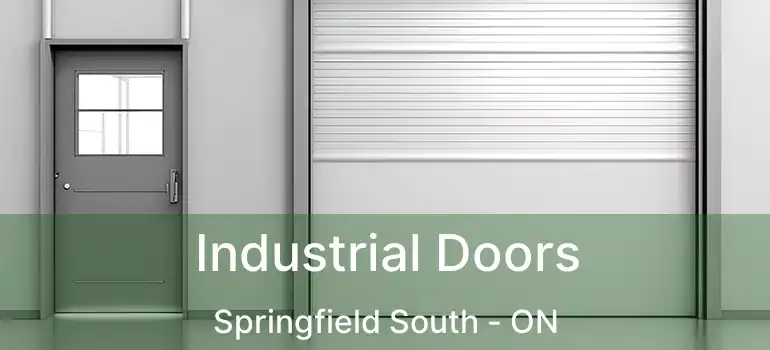  Industrial Doors Springfield South - ON