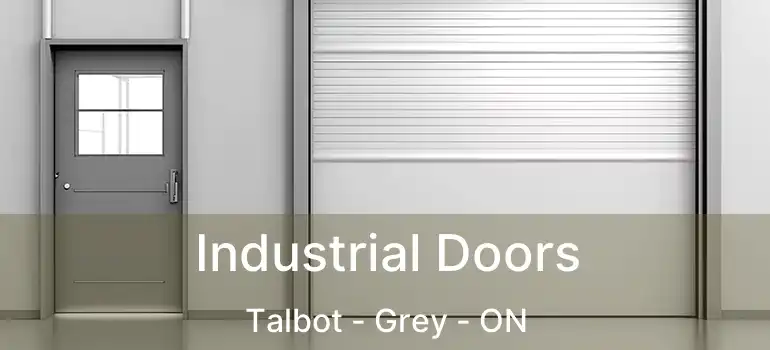  Industrial Doors Talbot - Grey - ON