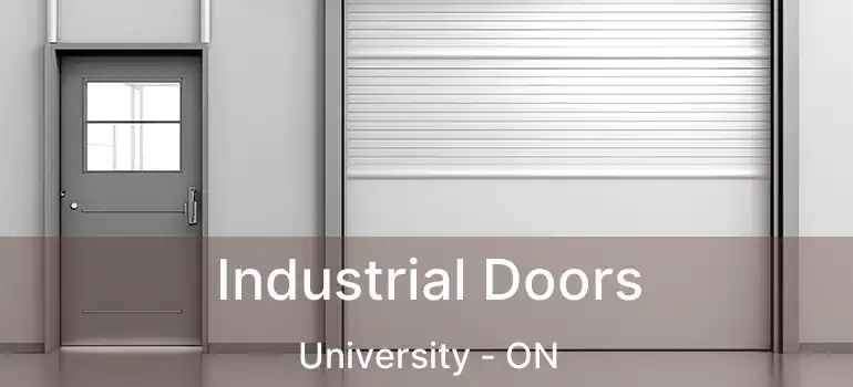  Industrial Doors University - ON