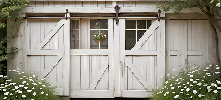 Rear Barn Door Repair in Barrie, ON