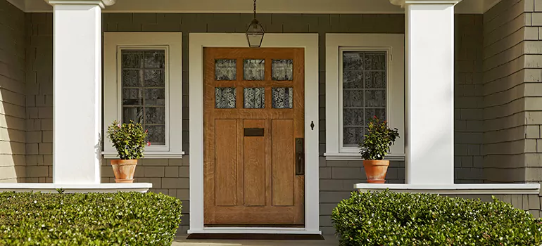 Craftsman Style Door in Barrie, Ontario