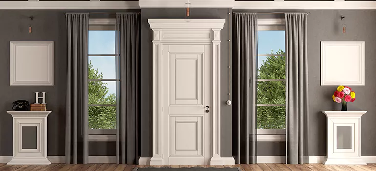 Removable Center Door Mullion in Barrie, Ontario