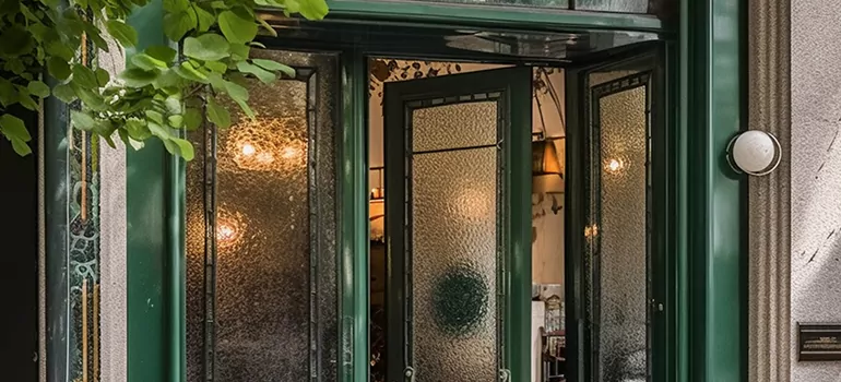 Frosted Pantry Door in Barrie, Ontario