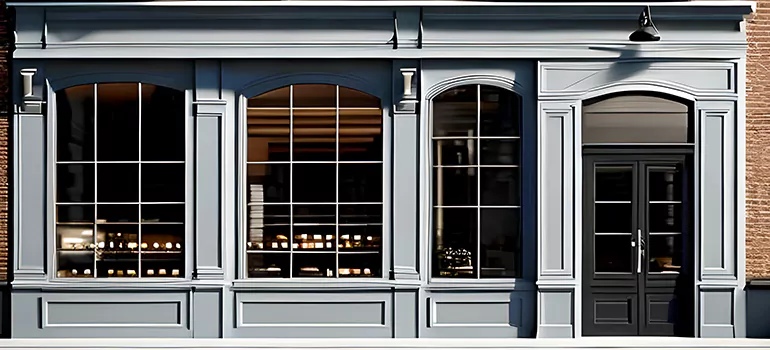 Storefront Window Seal Repair in Barrie, ON