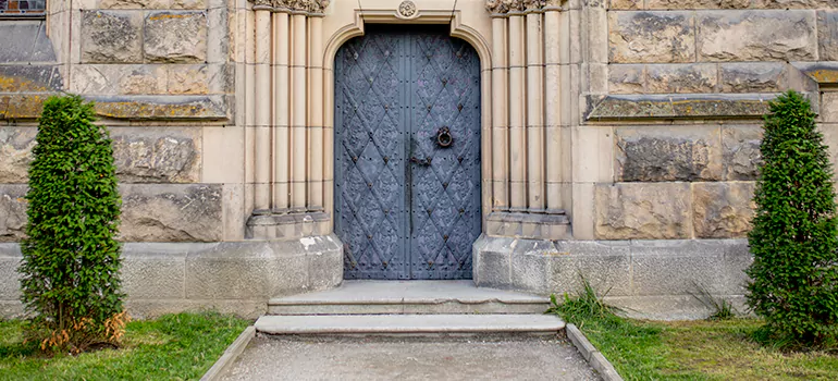 Traditional Double Front Doors in Barrie, Ontario