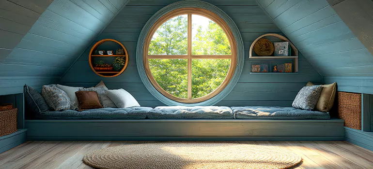 Custom Round Windows in Barrie, Ontario