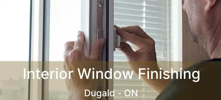  Interior Window Finishing Dugald - ON