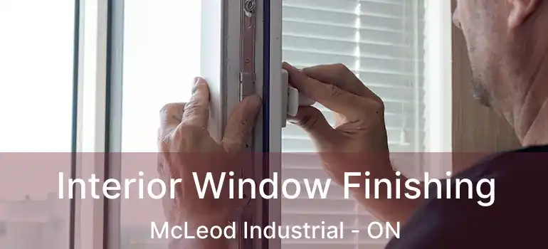  Interior Window Finishing McLeod Industrial - ON
